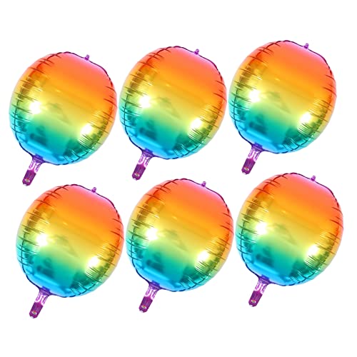 Ciieeo 6 Stück Farbverlauf Ballon Brautballons Regenbogen Ballons Für Geburtstagsparty Konfetti Party Ballons Dekoration Dekorativer Ballon Farbverlauf Ballons Groovige Ciieeo 6 Stück Farbverlauf Ballon Brautballons Regenbogen Ballons Für Geburtstagsparty Konfetti Party Ballons Dekoration Dekorativer Ballon Farbverlauf Ballons Groovige von Ciieeo