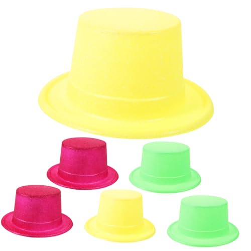 Ciieeo 6 Stück Fluoreszierende Papier Tophut Partyhüte Teiliges Leichte Allergikerfreundliche DIY Kopfbedeckungen für Karneval Cosplay und Festliche Feiern Bunte Farbmischung Ciieeo 6 Stück Fluoreszierende Papier Tophut Partyhüte Teiliges Leichte Allergikerfreundliche DIY Kopfbedeckungen für Karneval Cosplay und Festliche Feiern Bunte Farbmischung von Ciieeo