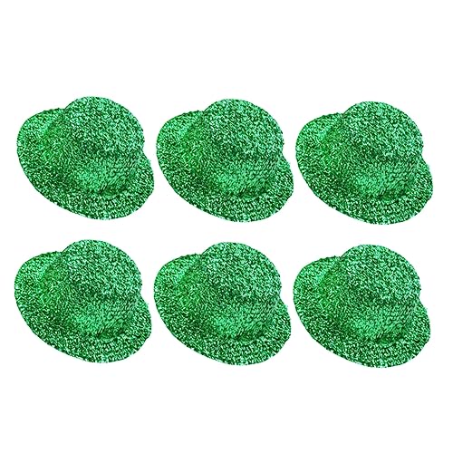 Ciieeo 6 Stück Grüne Mini Bastelhüte aus Filz DIY Leprechaun Partyhüte für Irland Mottoparty Kleine Filzhüte zum Basteln und Dekorieren für Puppen und Kostüme Ciieeo 6 Stück Grüne Mini Bastelhüte aus Filz DIY Leprechaun Partyhüte für Irland Mottoparty Kleine Filzhüte zum Basteln und Dekorieren für Puppen und Kostüme von Ciieeo
