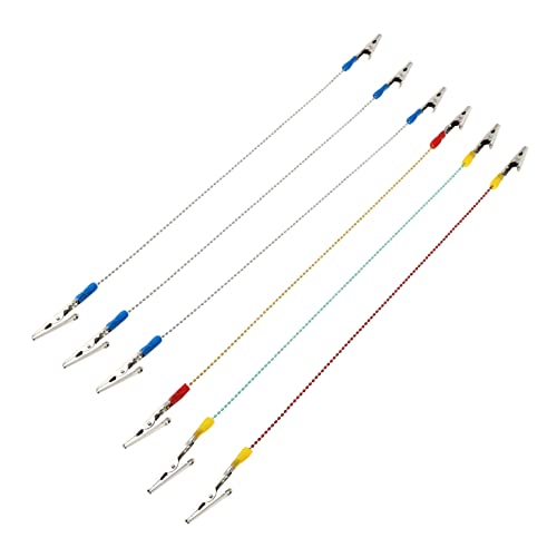 Ciieeo 6 Stück Kugelketten Clips Flexible Serviettenhalter Verstellbar Metallperlen für Zuhause und Zahnmedizin Ciieeo 6 Stück Kugelketten Clips Flexible Serviettenhalter Verstellbar Metallperlen für Zuhause und Zahnmedizin von Ciieeo