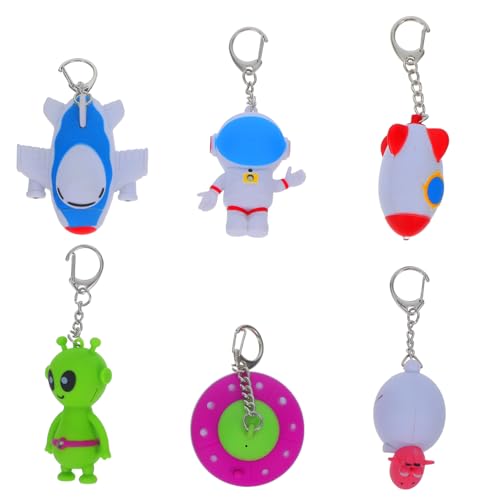 Ciieeo 6 Stück LED Tier Taschenlampen Schlüsselanhänger mit Leuchteffekt Batteriebetrieben Bunte Anhänger für Kindergeburtstag Rucksackdeko und Geschenkideen Ciieeo 6 Stück LED Tier Taschenlampen Schlüsselanhänger mit Leuchteffekt Batteriebetrieben Bunte Anhänger für Kindergeburtstag Rucksackdeko und Geschenkideen von Ciieeo