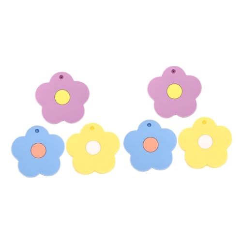 Ciieeo 6 Stück Silikon Schlüsselanhänger in Blumenform Flexible Schutzhüllen für Standard Schlüssel Wiederverwendbar Farblich Sortiert Rutschfest und Langlebig für Einfache Ciieeo 6 Stück Silikon Schlüsselanhänger in Blumenform Flexible Schutzhüllen für Standard Schlüssel Wiederverwendbar Farblich Sortiert Rutschfest und Langlebig für Einfache von Ciieeo