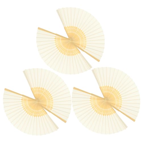 Ciieeo 6 Stück Teiliges Chinesischer Faltfächer Handheld Fächer für Hochzeiten Partys und Tanzveranstaltungen Stilvolle Faltbare Handfächer aus Robustem Material Cremeweiß Ciieeo 6 Stück Teiliges Chinesischer Faltfächer Handheld Fächer für Hochzeiten Partys und Tanzveranstaltungen Stilvolle Faltbare Handfächer aus Robustem Material Cremeweiß von Ciieeo
