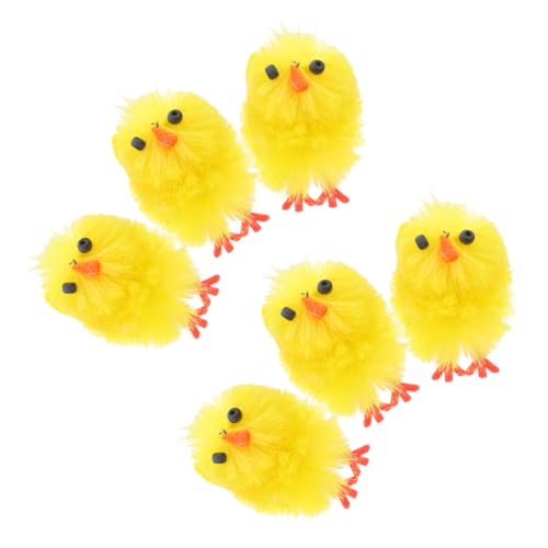 Ciieeo 6 Stück Teiliges Dekorative aus Hochwertigem Kunststoff Langlebig und Modisch als Frühlings und Tischdekoration für Ostern Party und Heimverschönerung Ciieeo 6 Stück Teiliges Dekorative aus Hochwertigem Kunststoff Langlebig und Modisch als Frühlings und Tischdekoration für Ostern Party und Heimverschönerung von Ciieeo