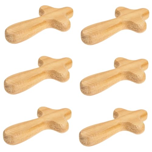 Ciieeo 6 Stück Teiliges Holz Kreuz Unbehandelte Holzkreuze Natürliche Holzdekoration Glatte Oberfläche Vielseitige Religiöse Holzornamente für Haus Büro und Bastelprojekte Ciieeo 6 Stück Teiliges Holz Kreuz Unbehandelte Holzkreuze Natürliche Holzdekoration Glatte Oberfläche Vielseitige Religiöse Holzornamente für Haus Büro und Bastelprojekte von Ciieeo
