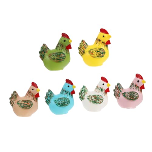 Ciieeo 6 Stück Teiliges Osterfestival Tierdeko aus Kunststoff Realistische Osterfiguren für Festliche Dekoration Geeignet Ciieeo 6 Stück Teiliges Osterfestival Tierdeko aus Kunststoff Realistische Osterfiguren für Festliche Dekoration Geeignet von Ciieeo