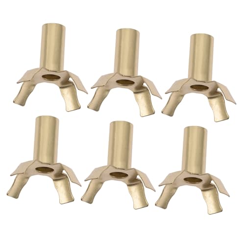 Ciieeo 6 Stück Wick Halter aus für Buddhistische Lampen Tischdekoration für Zuhause Partys und Tempel für Hauswärme Feste und Zeremonien Ciieeo 6 Stück Wick Halter aus für Buddhistische Lampen Tischdekoration für Zuhause Partys und Tempel für Hauswärme Feste und Zeremonien von Ciieeo