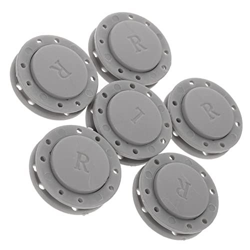 Ciieeo 6Paare Magnetknöpfe für Kleidung Runde Magnetische Druckknöpfe zum Einnähen für Mantel Geldbörse Strickjacke DIY Nähzubehör Graufarben Ciieeo 6Paare Magnetknöpfe für Kleidung Runde Magnetische Druckknöpfe zum Einnähen für Mantel Geldbörse Strickjacke DIY Nähzubehör Graufarben von Ciieeo