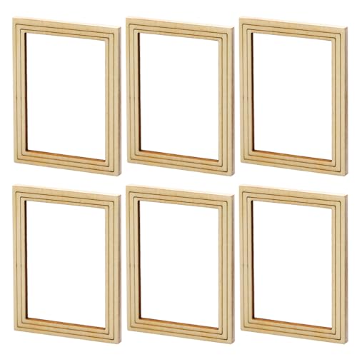Ciieeo 6st Diy-billet-foto Rahmen Miniatur Bilderrahmen Mini-bilderrahmen in Gold Mini-foto Puppenbilderrahmen Miniatur-fotorahmen Mini-vintage-bilderrahmen Kind Ornamente Holz Baby Ciieeo 6st Diy-billet-foto Rahmen Miniatur Bilderrahmen Mini-bilderrahmen in Gold Mini-foto Puppenbilderrahmen Miniatur-fotorahmen Mini-vintage-bilderrahmen Kind Ornamente Holz Baby von Ciieeo