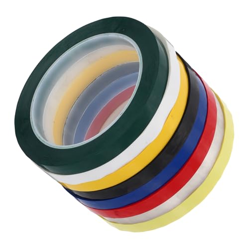 Ciieeo 8 Rollen Isolierband Beschriftungsbänder Abdeckband Zum Lackieren Farbband Etikett Klebebänder Farbiges Abdeckband Bewegen Scrapbook-bänder Farbiges Band Bastelbänder Das Haustier Ciieeo 8 Rollen Isolierband Beschriftungsbänder Abdeckband Zum Lackieren Farbband Etikett Klebebänder Farbiges Abdeckband Bewegen Scrapbook-bänder Farbiges Band Bastelbänder Das Haustier von Ciieeo
