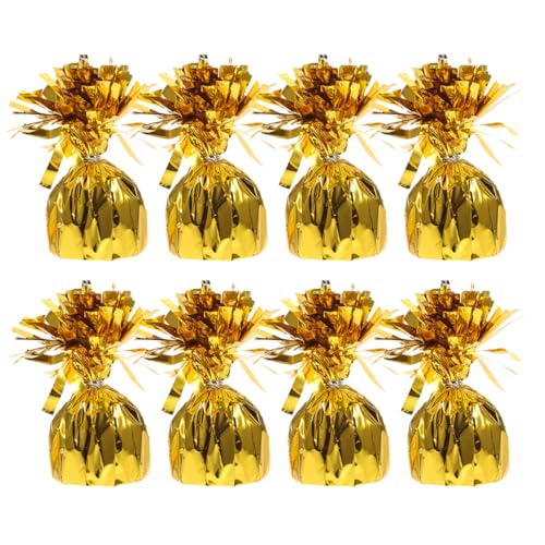Ciieeo 8 Stück Ballon-anhänger Luftballons Aufblasen, Pumpe Ballonständer-set Für Den Boden Ballonständer Für Tisch Bereits Ballonbogen Gemacht Ballongewichte Golden Pvc Ciieeo 8 Stück Ballon-anhänger Luftballons Aufblasen, Pumpe Ballonständer-set Für Den Boden Ballonständer Für Tisch Bereits Ballonbogen Gemacht Ballongewichte Golden Pvc von Ciieeo