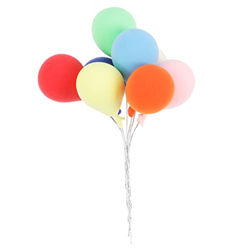 Ciieeo 8 Stück Mini-luftballons Aus Ton Nachfüllbare Wasserballons Große Luftballons Ballongirlande Ballonbogen-kit Winzige Ballonornamente Mini-ballon Spiral- Mini-hausballons von Ciieeo