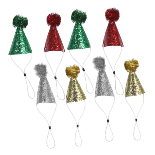 Ciieeo 8 Stück Teiliges Partyhüte mit Glitzer und Pompons Leichte Geburtstagskegel für Erwachsene Lustige Partyaccessoires für Feiertage und Themenfeiern Ciieeo 8 Stück Teiliges Partyhüte mit Glitzer und Pompons Leichte Geburtstagskegel für Erwachsene Lustige Partyaccessoires für Feiertage und Themenfeiern von Ciieeo