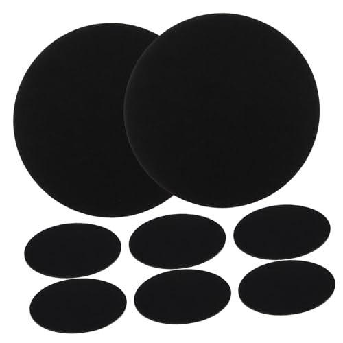 Ciieeo 8 Stück Untersetzer aus Filz Couchtischdekor Kaffeetasse Pad Untersetzer Tisch -Untersetzer Löffel ruht Becherhalter Untersetzer Glasuntersetzer Filzmatte gefühlt Schwarz Ciieeo 8 Stück Untersetzer aus Filz Couchtischdekor Kaffeetasse Pad Untersetzer Tisch -Untersetzer Löffel ruht Becherhalter Untersetzer Glasuntersetzer Filzmatte gefühlt Schwarz von Ciieeo