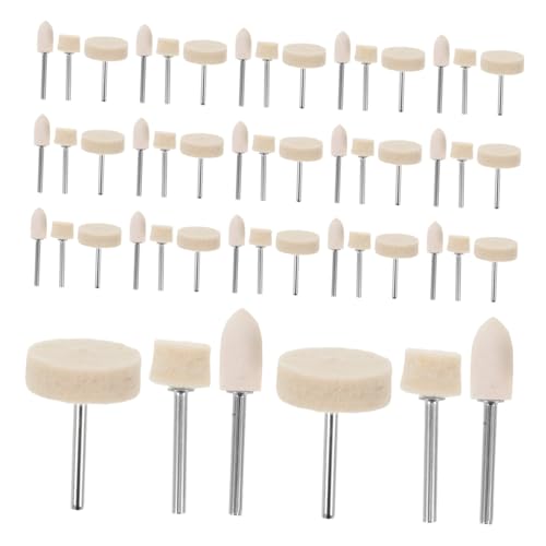 Ciieeo 88 Stück Teiliges Schleifscheiben-set für Bohrmaschinen Woll-polierpads aus Hochwertiger Wolle Präzise Schleifköpfe für Metall Kunststoff Holz und Schmuck Effizientes Ciieeo 88 Stück Teiliges Schleifscheiben-set für Bohrmaschinen Woll-polierpads aus Hochwertiger Wolle Präzise Schleifköpfe für Metall Kunststoff Holz und Schmuck Effizientes von Ciieeo