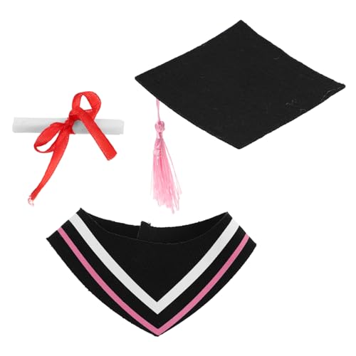 Ciieeo Abschlussbär-Outfit Grad-Hut-Stofftier Bären-Plüschtier-Kostüm winziges Abschluss-Stofftier Absolventenhut, Tierspielzeug Mini-Plüsch-Abschluss-Stofftier Puppenkleidung Papier Rosa Ciieeo Abschlussbär-Outfit Grad-Hut-Stofftier Bären-Plüschtier-Kostüm winziges Abschluss-Stofftier Absolventenhut, Tierspielzeug Mini-Plüsch-Abschluss-Stofftier Puppenkleidung Papier Rosa von Ciieeo