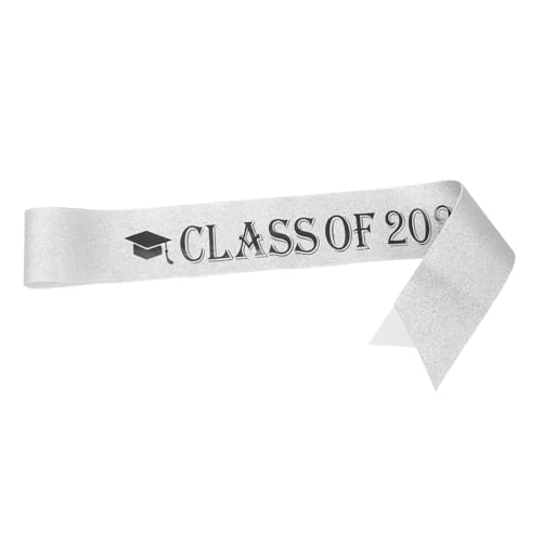 Ciieeo Abschlussfeier Schärpe mit Schwarzer Verstellbar und Elegant für Graduierungsfeiern Vielseitig Einsetzbar Schultergurt oder Etikettengürtel Passform Ciieeo Abschlussfeier Schärpe mit Schwarzer Verstellbar und Elegant für Graduierungsfeiern Vielseitig Einsetzbar Schultergurt oder Etikettengürtel Passform von Ciieeo