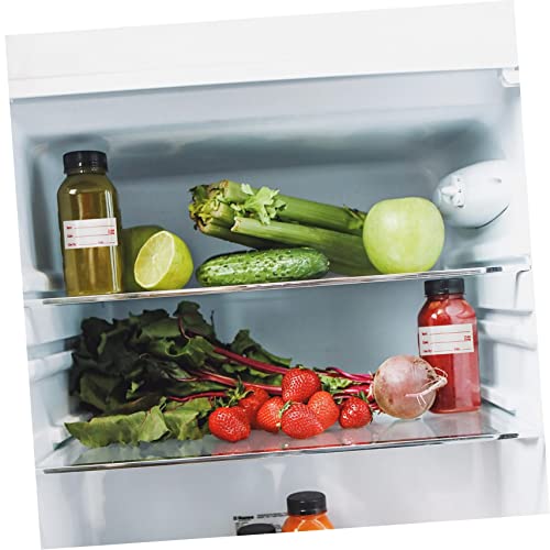 Ciieeo Abziehbare Beschreibbare Küchenetiketten für Lebensmittelaufbewahrung Selbstklebende Aufkleber aus Sicherem für Vorratsbehälter Rote Datumsaufkleber für Haushalt und Gastronomie von Ciieeo