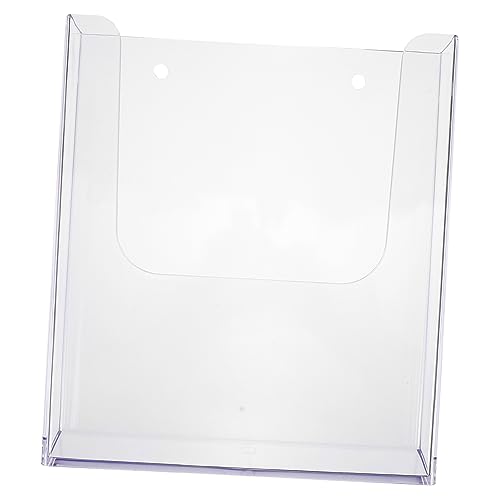 Ciieeo Acryl Wandhalterung Dokumenten Organizer Transparent Prospektständer Wandregal für Büro Stabiler Wandordnerhalter für Broschüren Flyer und Zeitschriften Langlebiger Ciieeo Acryl Wandhalterung Dokumenten Organizer Transparent Prospektständer Wandregal für Büro Stabiler Wandordnerhalter für Broschüren Flyer und Zeitschriften Langlebiger von Ciieeo