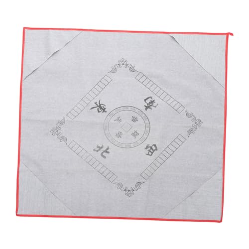 Ciieeo Anti-Slip-Mahjong-Tischdecke für Mahjong-Matte Spieltischabdeckung Beleg Brettspiel-Tischmatte Anti-Rutsch-Tischabdeckung Majiang Tischmatte Spielmatten Stoff Grau Zufällige Farbe Ciieeo Anti-Slip-Mahjong-Tischdecke für Mahjong-Matte Spieltischabdeckung Beleg Brettspiel-Tischmatte Anti-Rutsch-Tischabdeckung Majiang Tischmatte Spielmatten Stoff Grau Zufällige Farbe von Ciieeo