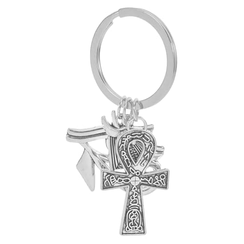Ciieeo Antiker Schlüsselanhänger Schmuck Religiöse Schlüsselanhänger Artefakte Souvenirs Augenanhänger Aus Edelstahl Antike Skarabäus Ornamente Silber Zink Legierung Ciieeo Antiker Schlüsselanhänger Schmuck Religiöse Schlüsselanhänger Artefakte Souvenirs Augenanhänger Aus Edelstahl Antike Skarabäus Ornamente Silber Zink Legierung von Ciieeo