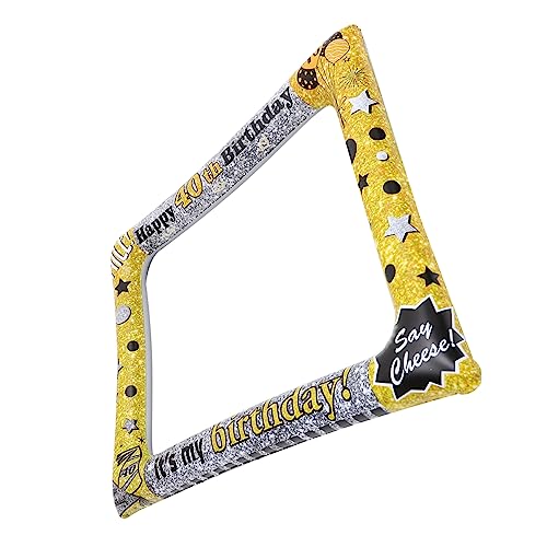 Ciieeo Aufblasbarer Fotoautomatenrahmen Geburtstagsparty-zubehör Lustiger Selfie-Boom von Ciieeo