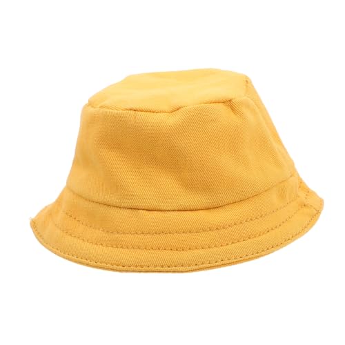 Ciieeo Baumwoll Fisherman Minihut für Puppenkleidung Leichter DIY Puppenhut Süßer Gelber Fischerhut als Dekoratives Foto Accessoire für Puppen und Cosplay Ciieeo Baumwoll Fisherman Minihut für Puppenkleidung Leichter DIY Puppenhut Süßer Gelber Fischerhut als Dekoratives Foto Accessoire für Puppen und Cosplay von Ciieeo