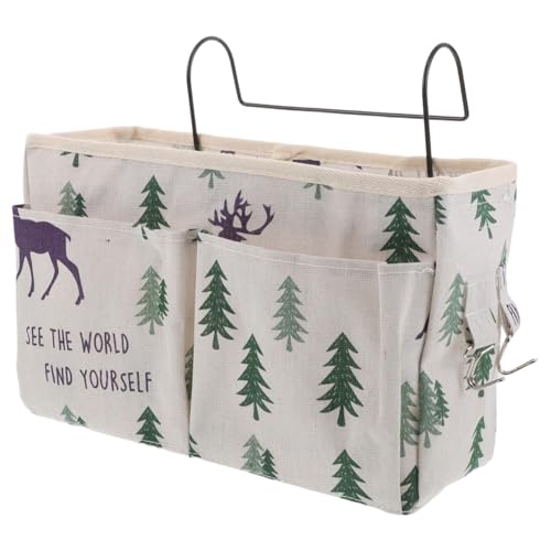 Ciieeo Beige Stoff Betttasche zum Einhängen mit Stabilen Haken Geräumiger Bett Organizer für Handy Zeitschriften Brillen für Studentenwohnheim und Krankenhausbett Praktische Ciieeo Beige Stoff Betttasche zum Einhängen mit Stabilen Haken Geräumiger Bett Organizer für Handy Zeitschriften Brillen für Studentenwohnheim und Krankenhausbett Praktische von Ciieeo