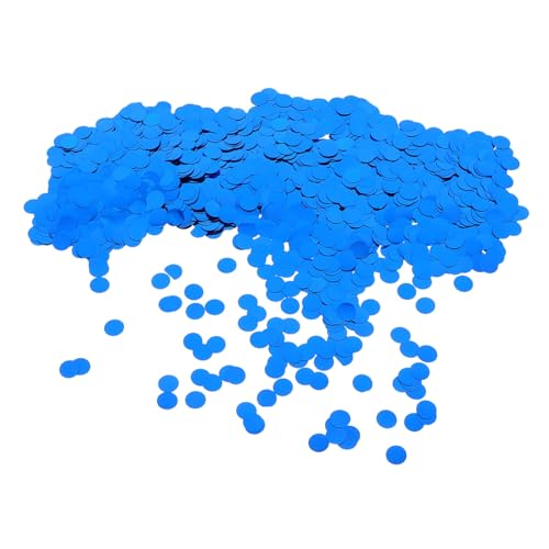 Ciieeo Blaue Glitzer Konfetti Runde Papierkreise Bunte Party und Hochzeitsdekoration Ballonfüller und Tischstreuung für Feierlichkeiten und Jubiläen Ciieeo Blaue Glitzer Konfetti Runde Papierkreise Bunte Party und Hochzeitsdekoration Ballonfüller und Tischstreuung für Feierlichkeiten und Jubiläen von Ciieeo