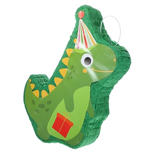 Ciieeo Dinosaurier Pinata Dekoration Grün für Kindergeburtstag Partyspiel Fotorequisite Lustiges Partyzubehör mit Füllfunktion Geeignet für Drinnen und Draußen Ciieeo Dinosaurier Pinata Dekoration Grün für Kindergeburtstag Partyspiel Fotorequisite Lustiges Partyzubehör mit Füllfunktion Geeignet für Drinnen und Draußen von Ciieeo