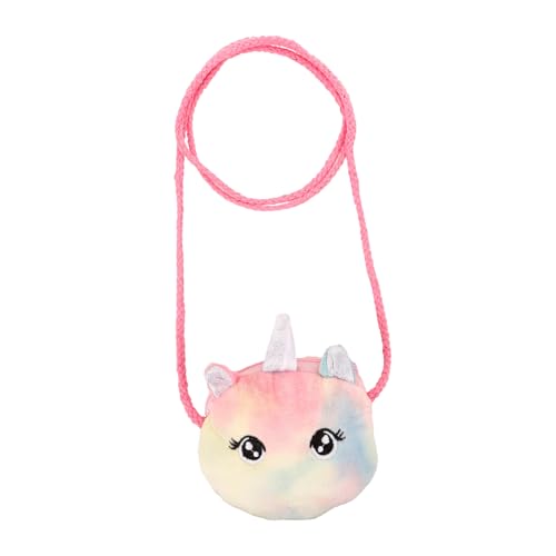 Ciieeo Einhorn Plüsch Umhängetasche für Niedliche Cartoon Geldbörse Handtasche mit Verstellbarem Gurt für Schlüssel und Kleine Gegenstände Ciieeo Einhorn Plüsch Umhängetasche für Niedliche Cartoon Geldbörse Handtasche mit Verstellbarem Gurt für Schlüssel und Kleine Gegenstände von Ciieeo
