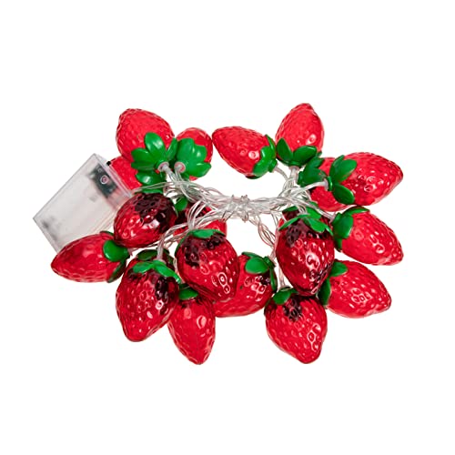 Ciieeo Erdbeere Licht 3m 20 Glühbirnen Energiesparende Lichterkette Dekorative Lampe Für Party Ciieeo Erdbeere Licht 3m 20 Glühbirnen Energiesparende Lichterkette Dekorative Lampe Für Party von Ciieeo