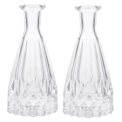 Ciieeo Glasvase Retro Aromatherapie Vase Set Schlanke Blumenvase für Tischdeko Wohnzimmer Breiter Mund für Duftöl Langlebig und Elegant Einfache Glasdekoration Ciieeo Glasvase Retro Aromatherapie Vase Set Schlanke Blumenvase für Tischdeko Wohnzimmer Breiter Mund für Duftöl Langlebig und Elegant Einfache Glasdekoration von Ciieeo