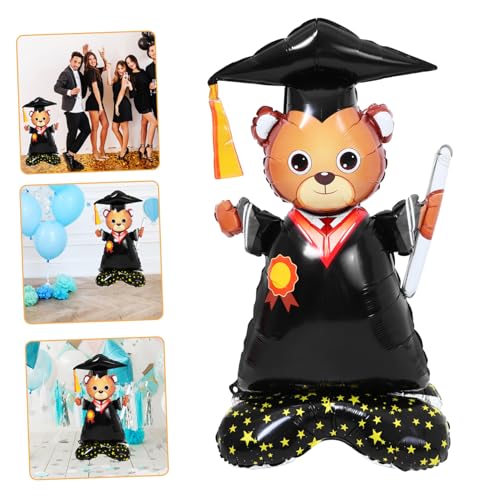 Ciieeo Graduation Party Foil Balloon Stehender Doktorballon für Abschlussfeiern Kreative Fotodekoration und Lebendige für Promis Universitätsfeiern Ciieeo Graduation Party Foil Balloon Stehender Doktorballon für Abschlussfeiern Kreative Fotodekoration und Lebendige für Promis Universitätsfeiern von Ciieeo