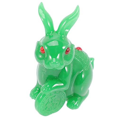 Ciieeo Häschen Dekoration Jade Kaninchen Figurine für Tischdeko Kreative Geschenkidee für Geburtstage und Feiertage für und Außenbereich für Schreibtisch und Garten Ciieeo Häschen Dekoration Jade Kaninchen Figurine für Tischdeko Kreative Geschenkidee für Geburtstage und Feiertage für und Außenbereich für Schreibtisch und Garten von Ciieeo