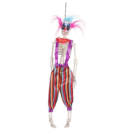 Ciieeo Halloween Grusel Clown Skelett Deko Clown Skelett Für Gruselpartys Halloween Deko Friedhof Geisterfest Für Haus Bar Und Büro Unheimliche Atmosphäre Für Feiern Ciieeo Halloween Grusel Clown Skelett Deko Clown Skelett Für Gruselpartys Halloween Deko Friedhof Geisterfest Für Haus Bar Und Büro Unheimliche Atmosphäre Für Feiern von Ciieeo