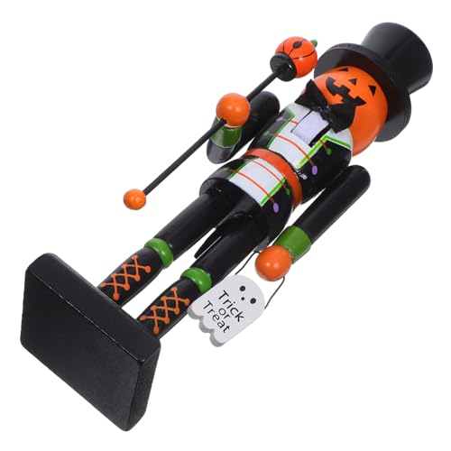 Ciieeo Halloween Holzfigur Kürbisdesign Robuste Holzpuppe für Festliche Partydekoration Vielseitiges Halloween-Ornament Kompakte für Tisch Raumgestaltung für Gruselige Herbst-deko Ciieeo Halloween Holzfigur Kürbisdesign Robuste Holzpuppe für Festliche Partydekoration Vielseitiges Halloween-Ornament Kompakte für Tisch Raumgestaltung für Gruselige Herbst-deko von Ciieeo