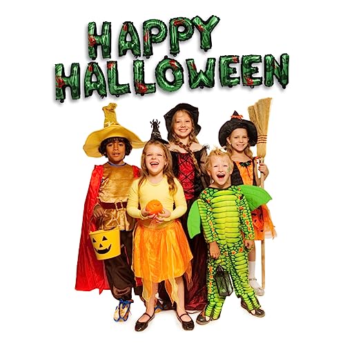Ciieeo Halloween Luftballons Happy Halloween Buchstaben Ballons Geistergrün für Partys und Dekorationen für Feiern Hochzeiten und Fotoshootings Ciieeo Halloween Luftballons Happy Halloween Buchstaben Ballons Geistergrün für Partys und Dekorationen für Feiern Hochzeiten und Fotoshootings von Ciieeo