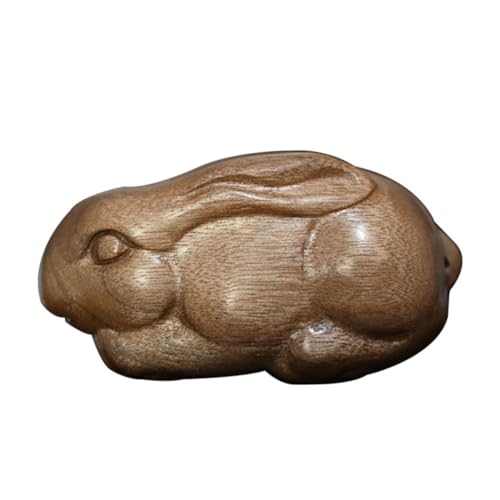 Ciieeo Handgefertigte Holzfigur Hase aus Goldfaden Nanmu Holz Geschnitzte Zeichen Häschen Dekoration Filigrane Desktop Verzierung Liebevolles Holzornament für und Ciieeo Handgefertigte Holzfigur Hase aus Goldfaden Nanmu Holz Geschnitzte Zeichen Häschen Dekoration Filigrane Desktop Verzierung Liebevolles Holzornament für und von Ciieeo