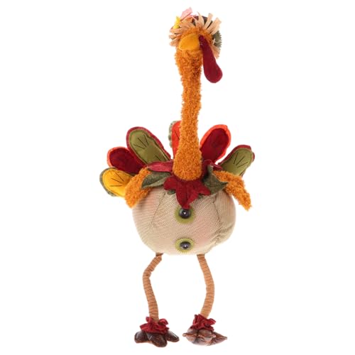 Ciieeo Herbstliche Truthahn Dekoration Einziehbare Puppe für Thanksgiving Stilvolle Tischdeko für Zuhause Einzigartiges Ornament für Wohn und Esszimmer Langlebige und Pflegeleichte Ciieeo Herbstliche Truthahn Dekoration Einziehbare Puppe für Thanksgiving Stilvolle Tischdeko für Zuhause Einzigartiges Ornament für Wohn und Esszimmer Langlebige und Pflegeleichte von Ciieeo