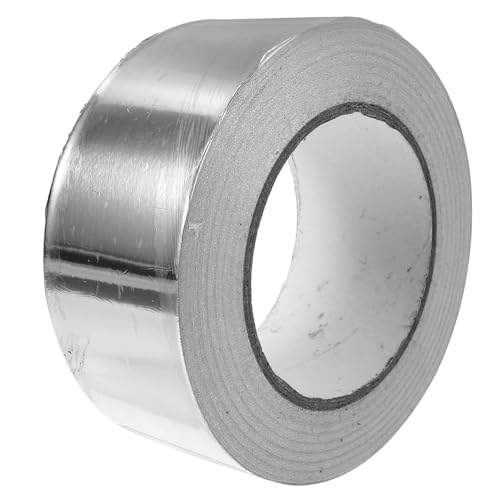 Ciieeo Hitzebeständiges Aluminium Klebeband mit Leitfähigem Kleber Selbstklebendes Alufolienband für Isolierung Abdichtung und Reparatur von Fußbodenheizung Wasser und Dampfschutz Ciieeo Hitzebeständiges Aluminium Klebeband mit Leitfähigem Kleber Selbstklebendes Alufolienband für Isolierung Abdichtung und Reparatur von Fußbodenheizung Wasser und Dampfschutz von Ciieeo