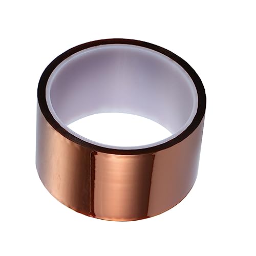 Ciieeo Hitzebeständiges Polyimid Klebeband Hochtemperaturbeständig C Isolierband für Leiterplatten Elektromotoren und Elektronik Reißfest Säure Alkalibeständig Tawny von Ciieeo