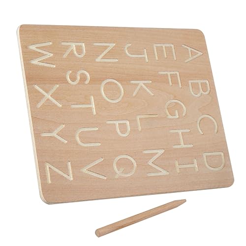 Ciieeo Holz Alphabet Zahl Schreibtafel Doppelseitig Montessori Lernspielzeug Pädagogisch Fördert Feinmotorik Hand Koordination für Vorschulkinder und Schulanfänger Ciieeo Holz Alphabet Zahl Schreibtafel Doppelseitig Montessori Lernspielzeug Pädagogisch Fördert Feinmotorik Hand Koordination für Vorschulkinder und Schulanfänger von Ciieeo