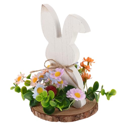 Ciieeo Holz Frühlingsdekoration Osterhasen Tischdekoration Rustikale Osterhasen Tiertablett Dekoration Holztischdekoration Frühlings Wohndekoration Ciieeo Holz Frühlingsdekoration Osterhasen Tischdekoration Rustikale Osterhasen Tiertablett Dekoration Holztischdekoration Frühlings Wohndekoration von Ciieeo