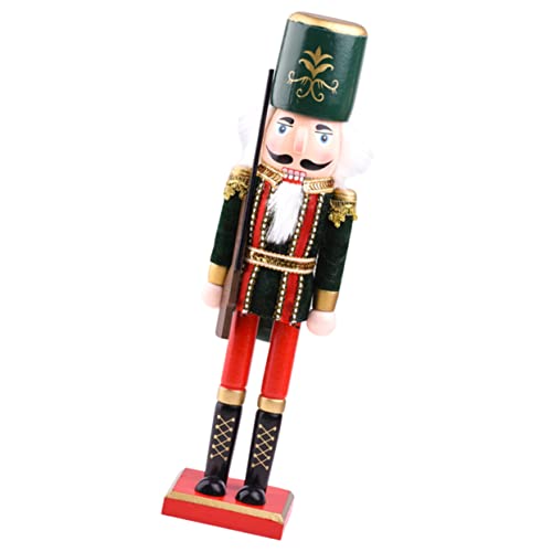 Ciieeo Holz Soldat Deko mit Beweglichem Mund Handbemalt Vintage Weihnachtsdekoration für Tisch Wohnzimmer Hotel Farbenfrohe Holzfigur als Festliche Geschenkidee Ciieeo Holz Soldat Deko mit Beweglichem Mund Handbemalt Vintage Weihnachtsdekoration für Tisch Wohnzimmer Hotel Farbenfrohe Holzfigur als Festliche Geschenkidee von Ciieeo