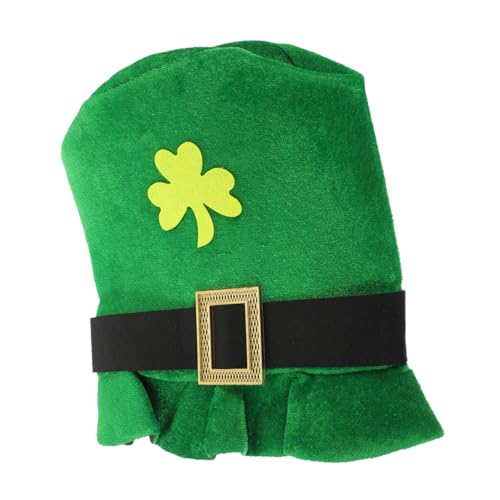 Ciieeo Irischer St Patricks Day Partyhut mit Gelbem Kleeblatt Weicher Langlebiger Top Hut für Karneval Kostümzubehör und Festliche Mottopartys Ciieeo Irischer St Patricks Day Partyhut mit Gelbem Kleeblatt Weicher Langlebiger Top Hut für Karneval Kostümzubehör und Festliche Mottopartys von Ciieeo