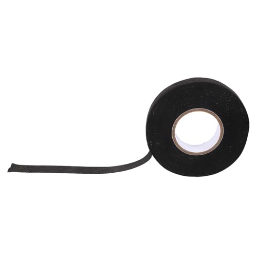 Ciieeo Isolierband Wärmeband Kabelbaumgewebeband Faserband auto klebeband Reparaturband für Markisen Klebeband nutzen wasserdichtes Klebeband für Lecks das Haustier Black von Ciieeo