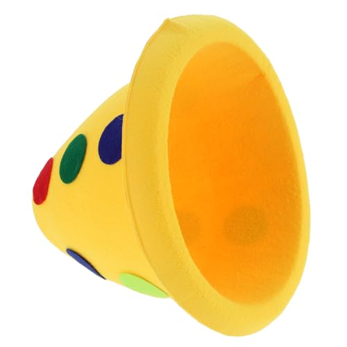 Ciieeo Karneval Clown Hut Festivalkostüm Lustiger Verkleidungshut Cosplay Partyhut für Halloween Fasching Bühnenauftritt Ciieeo Karneval Clown Hut Festivalkostüm Lustiger Verkleidungshut Cosplay Partyhut für Halloween Fasching Bühnenauftritt von Ciieeo