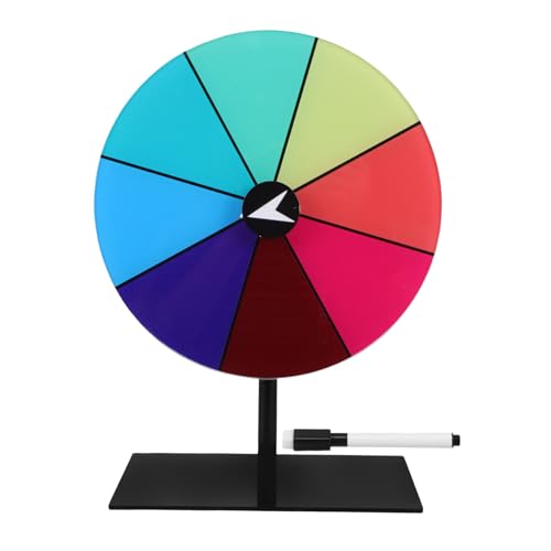 Ciieeo Tisch-preisrad Mit Ständer Spiel Für Partys Rad Tombola Acrylrad Für Geburtstag Karneval von Ciieeo