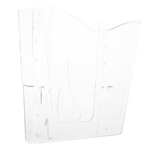 Ciieeo Katalogständer Zeitschriftenständer Home Magazin Aufbewahrungsregal Transparenter Papierständer Hängender Wand Organizer Einzelhandels Displayständer Zeitschriften von Ciieeo